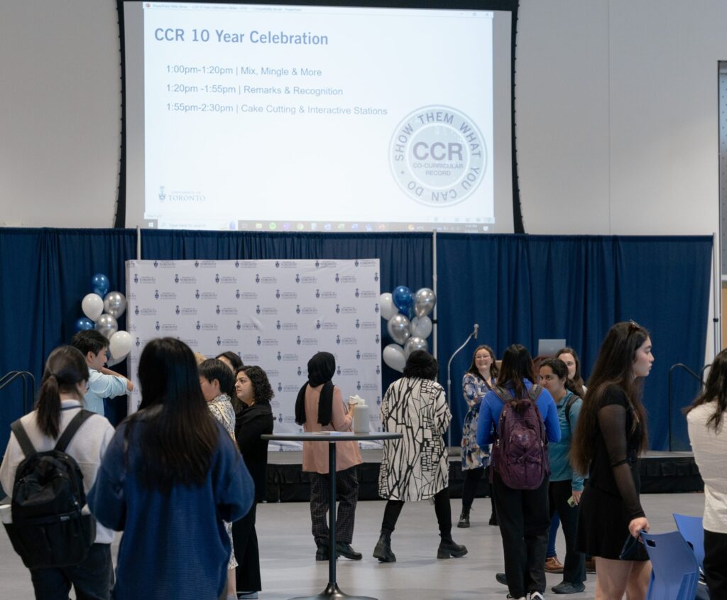 CCR celebration at UTSC